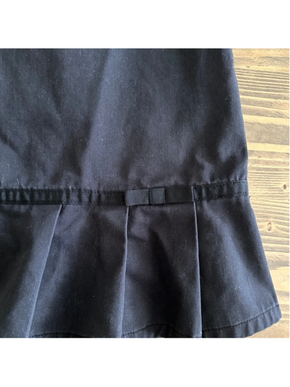 Girls School Uniform Dress Lot Old Navy French Toast Jumper Black Beige M